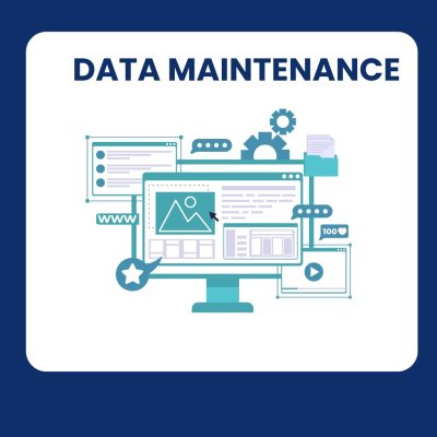 Blue And White Illustrative Website Development Service Instagram Post