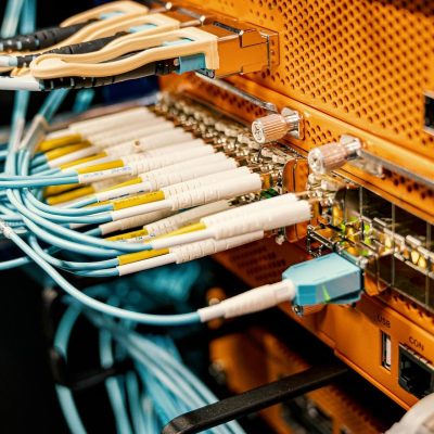 network with numerous cables